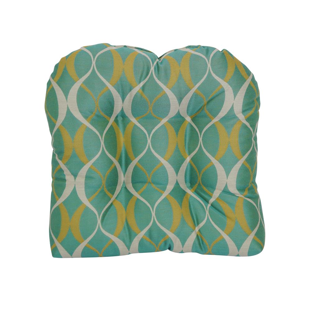 19-inch U-Shaped Premium Outdoor Tufted Dining Chair Cushion  93184-1CH-PO-006. Picture 2