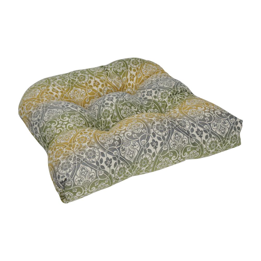 19-inch U-Shaped Premium Outdoor Tufted Dining Chair Cushion  93184-1CH-PO-009. Picture 1