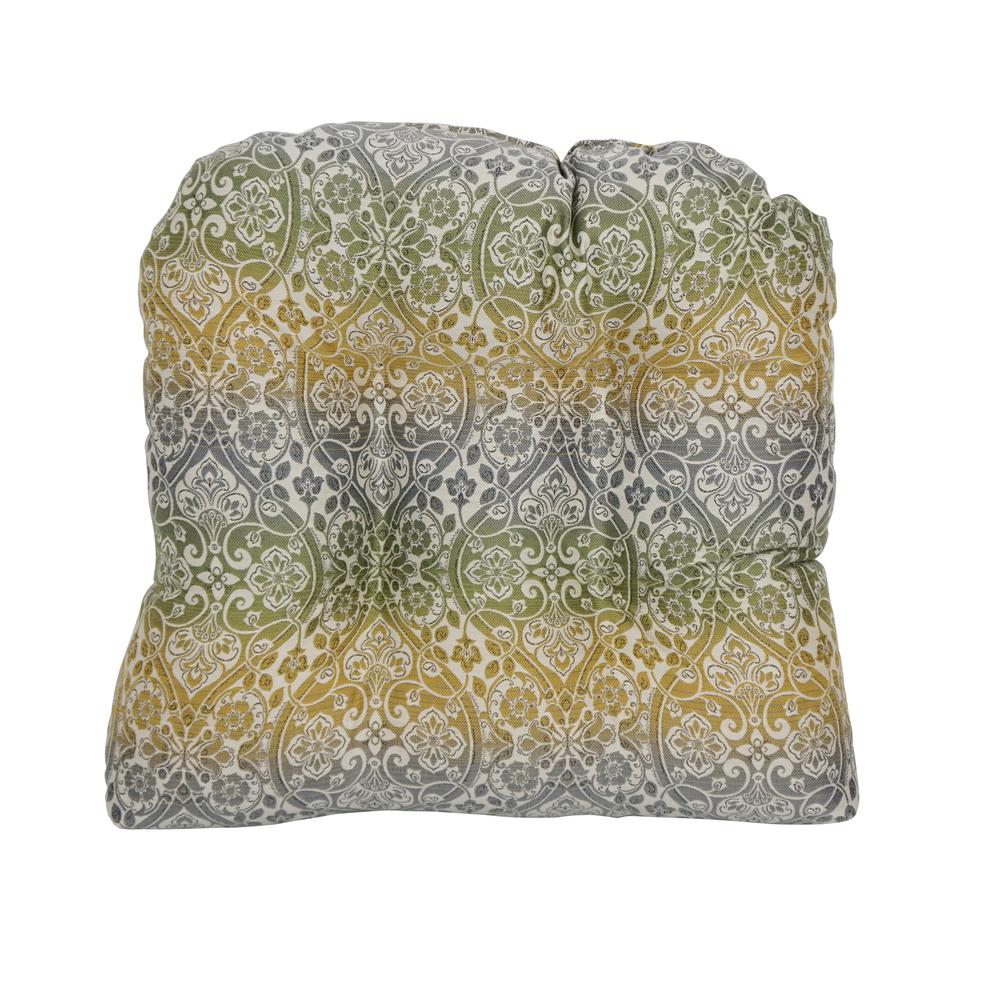19-inch U-Shaped Premium Outdoor Tufted Dining Chair Cushion  93184-1CH-PO-009. Picture 2