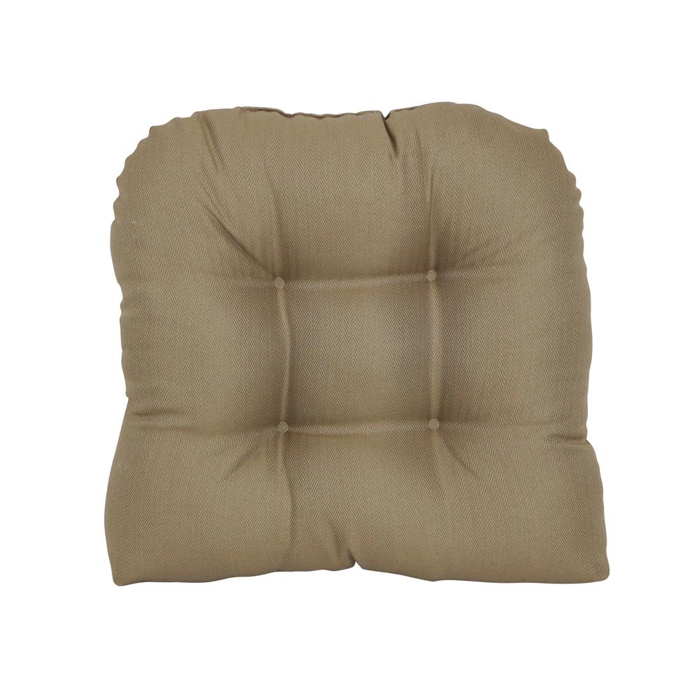 19-inch U-Shaped Premium Outdoor Tufted Dining Chair Cushion  93184-1CH-PO-010. Picture 2