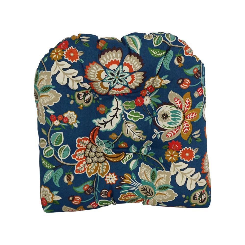 19-inch U-Shaped Patterned Spun Polyester Tufted Dining Chair Cushion 93184-1CH-REO-64. Picture 2
