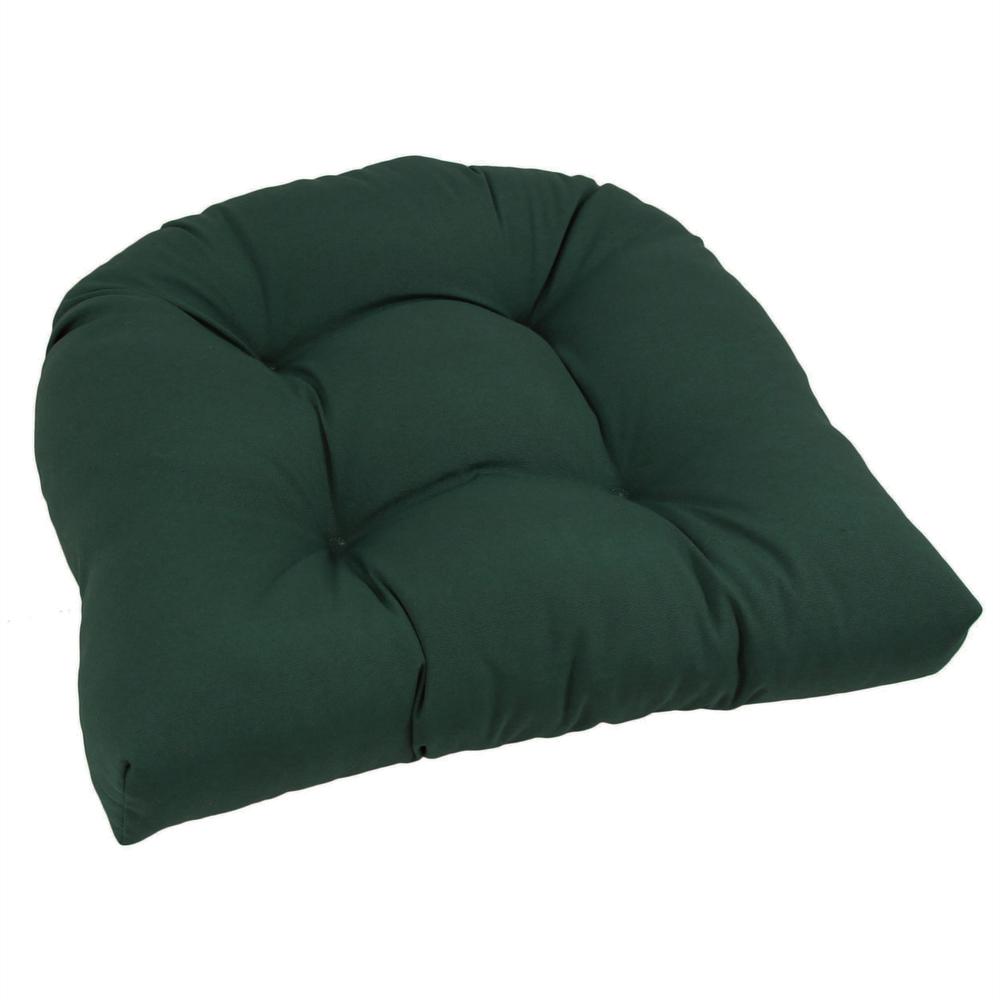 19-inch U-Shaped Twill Tufted Dining Chair Cushion  93184-1CH-TW-FG. Picture 1