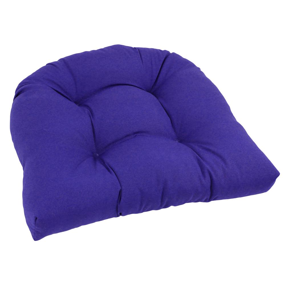 19-inch U-Shaped Twill Tufted Dining Chair Cushion  93184-1CH-TW-RB. Picture 1