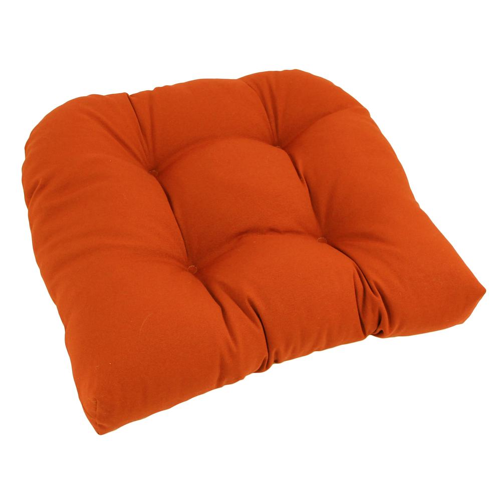 19-inch U-Shaped Twill Tufted Dining Chair Cushion  93184-1CH-TW-TD. Picture 1