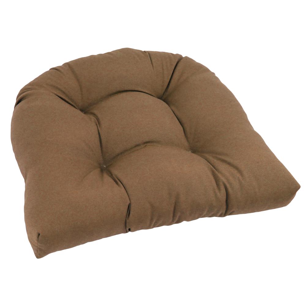 19-inch U-Shaped Twill Tufted Dining Chair Cushion  93184-1CH-TW-TF. Picture 1
