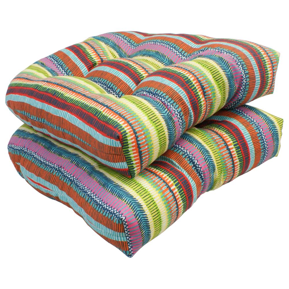 19-inch U-Shaped Dining Chair Cushions (Set of 2)  93184-2CH-JO17-03. Picture 1