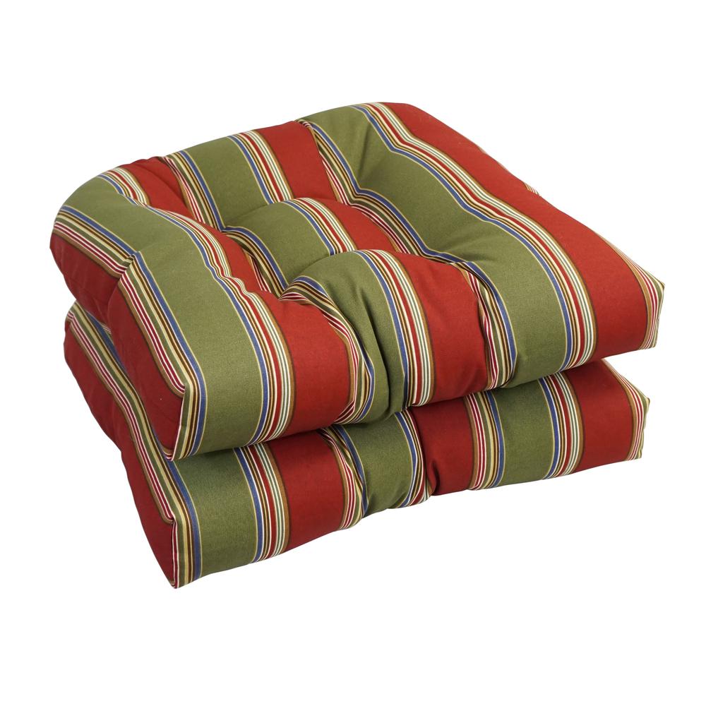 19-inch U-Shaped Dining Chair Cushions (Set of 2) 93184-2CH-OD-148. Picture 1