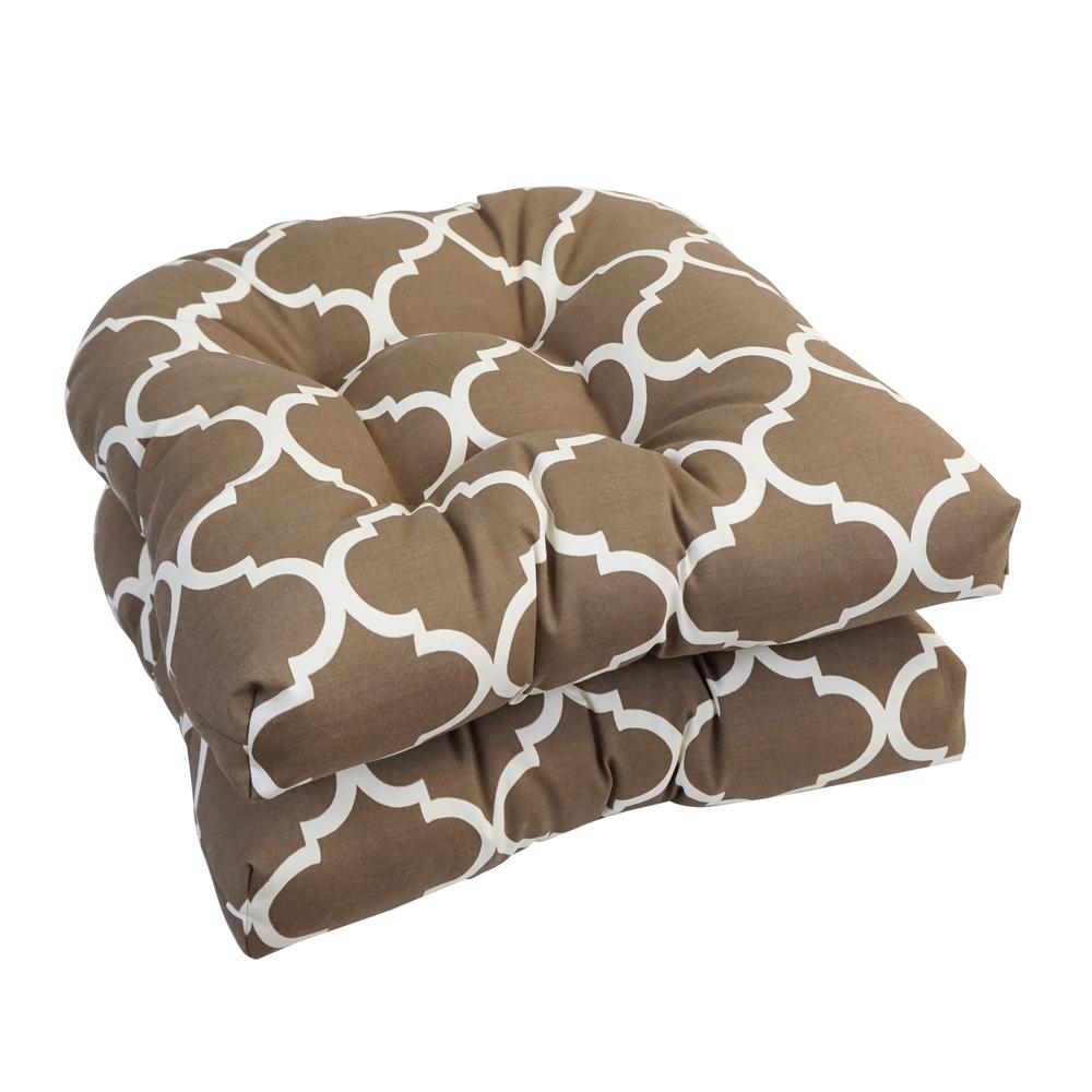 19-inch U-Shaped Dining Chair Cushions (Set of 2) 93184-2CH-OD-160. Picture 1