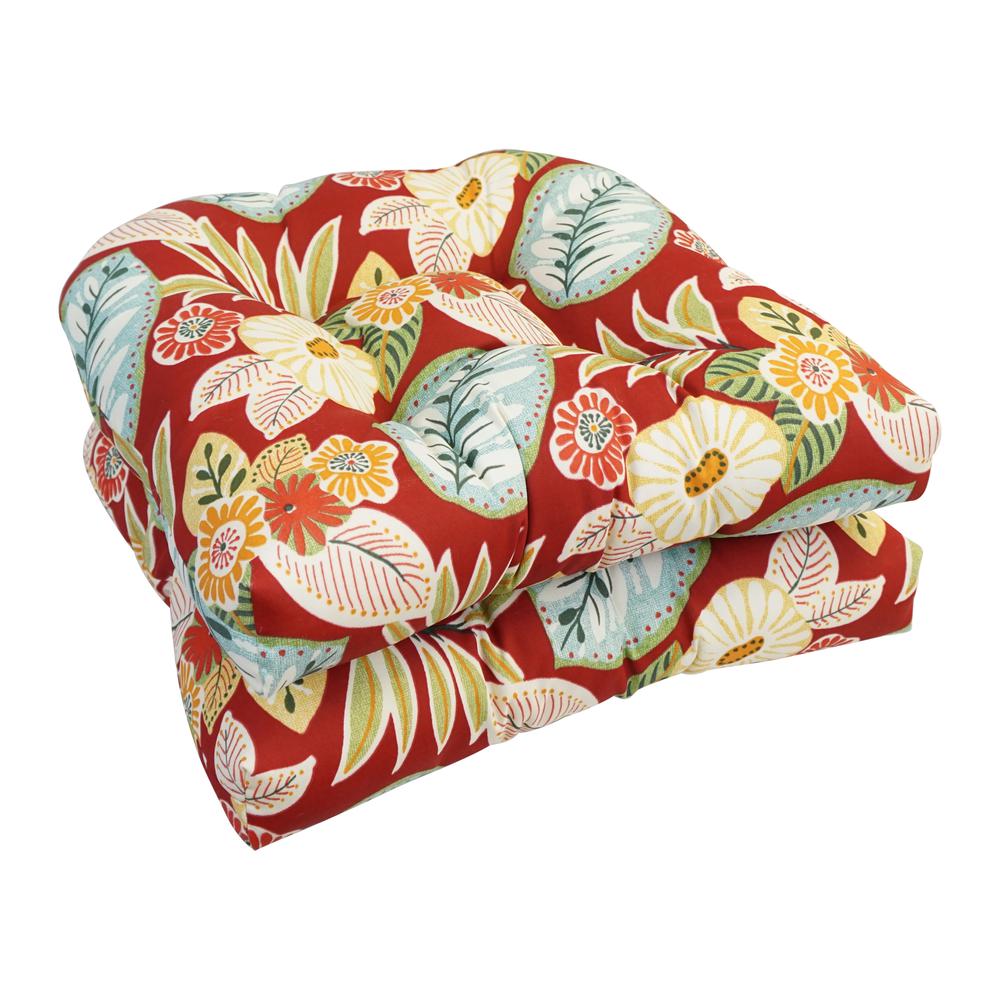 19-inch U-Shaped Dining Chair Cushions (Set of 2) 93184-2CH-OD-166. Picture 1