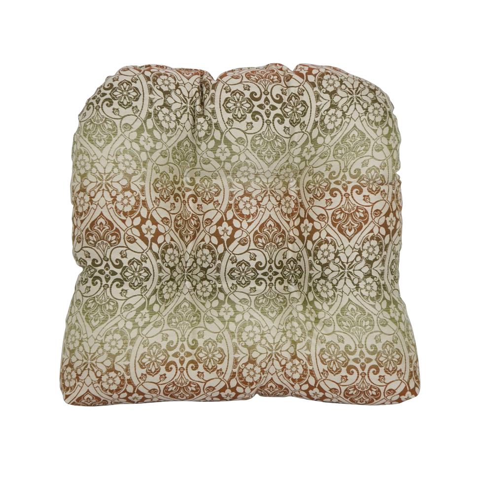 19-inch U-Shaped Premium Outdoor Tufted Dining Chair Cushion. Picture 2