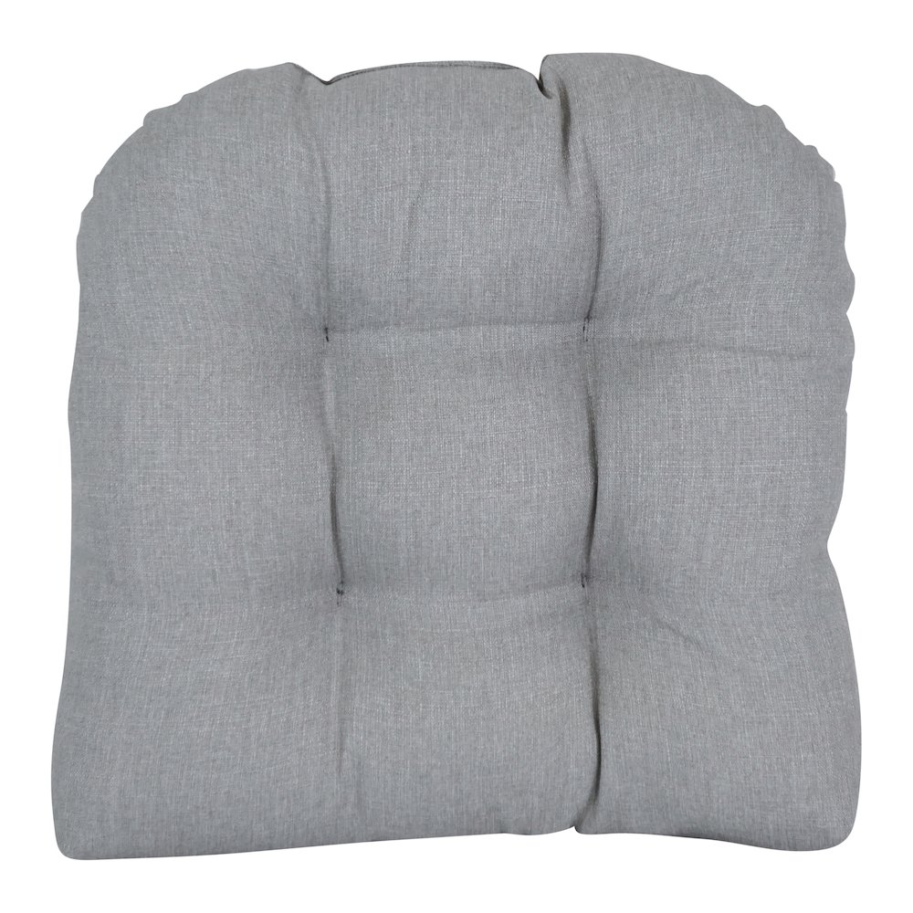 19-inch Premium Olefin Tufted Outdoor Chair Cushions (Set of 4). Picture 2