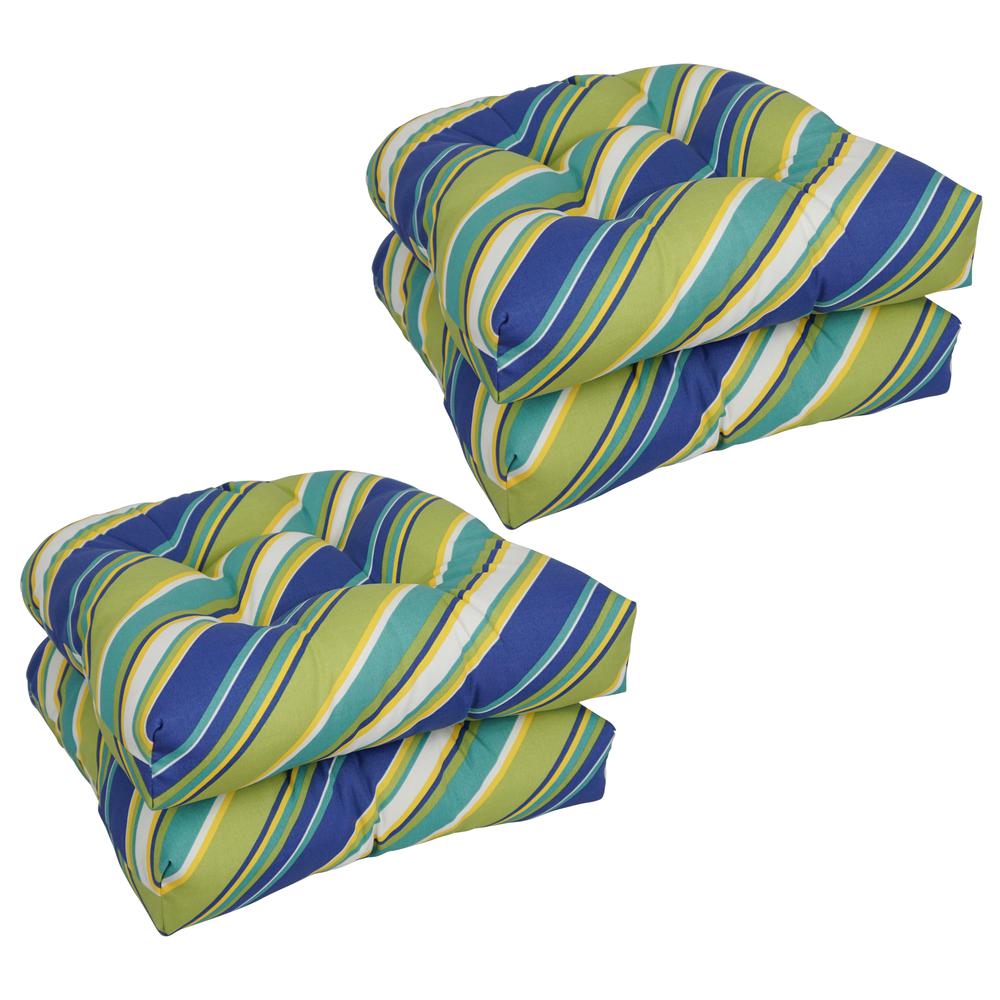19-inch U-Shaped Dining Chair Cushions (Set of 4)  93184-4CH-OD-104. Picture 1