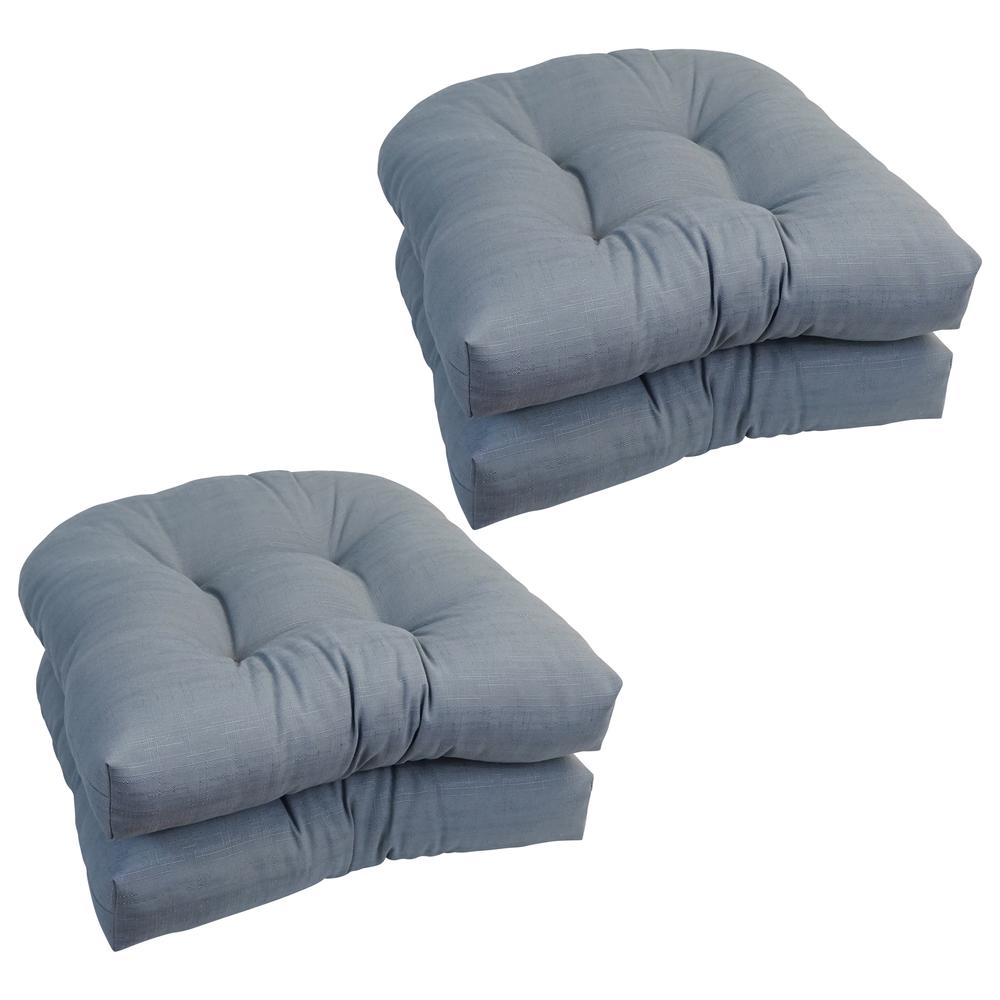 19-inch U-Shaped Dining Chair Cushions (Set of 4)  93184-4CH-OD-138. Picture 1