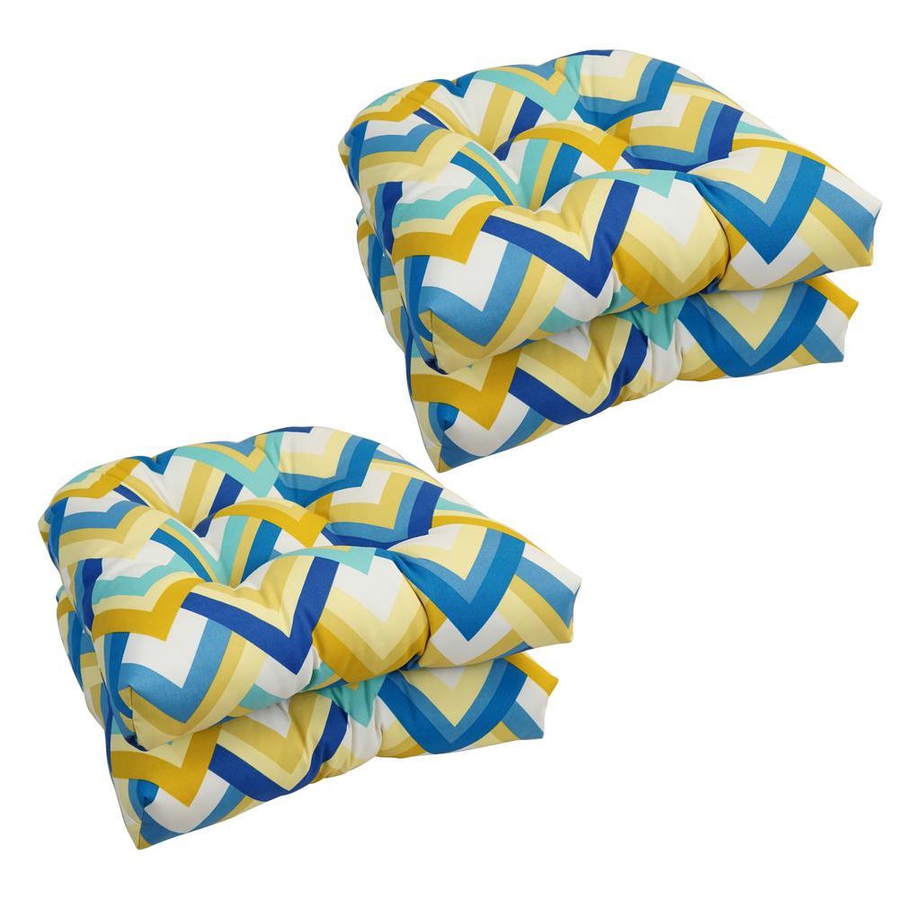 19-inch U-Shaped Dining Chair Cushions (Set of 4)  93184-4CH-OD-184. Picture 1