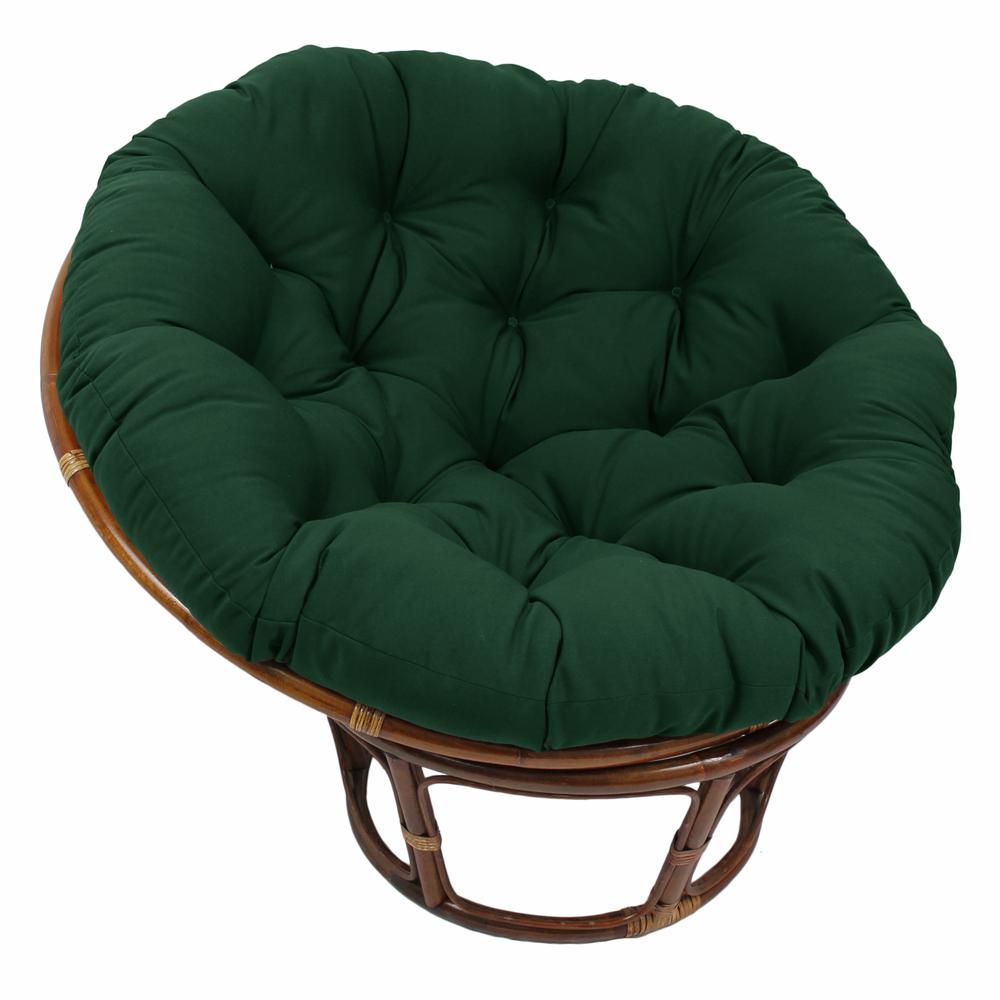 52-inch Solid Twill Papasan Cushion (Fits 50-inch Papasan Frame)  93302-52-TW-FG. Picture 1