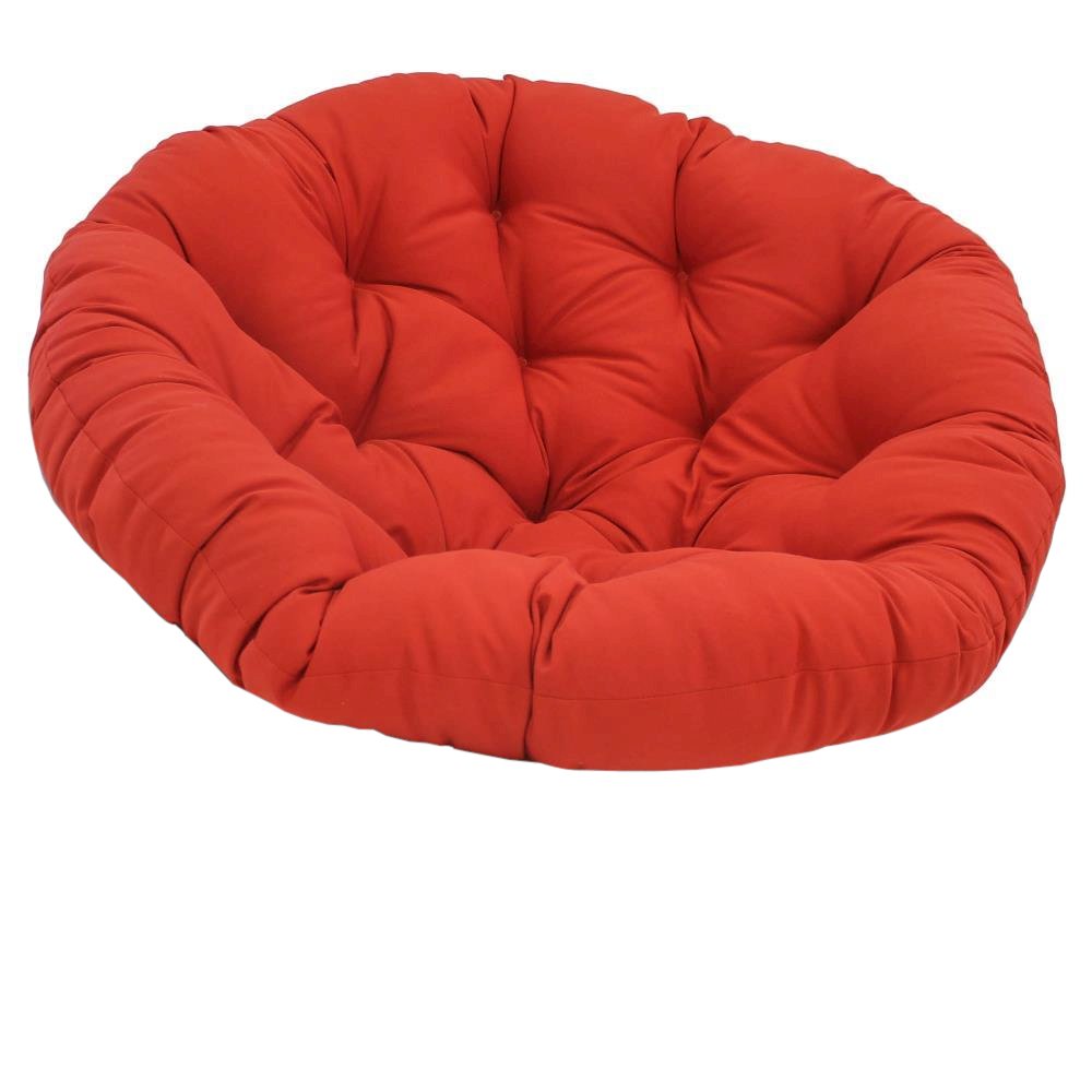 52-inch Solid Twill Papasan Cushion (Fits 50-inch Papasan Frame)  93302-52-TW-RD. Picture 1