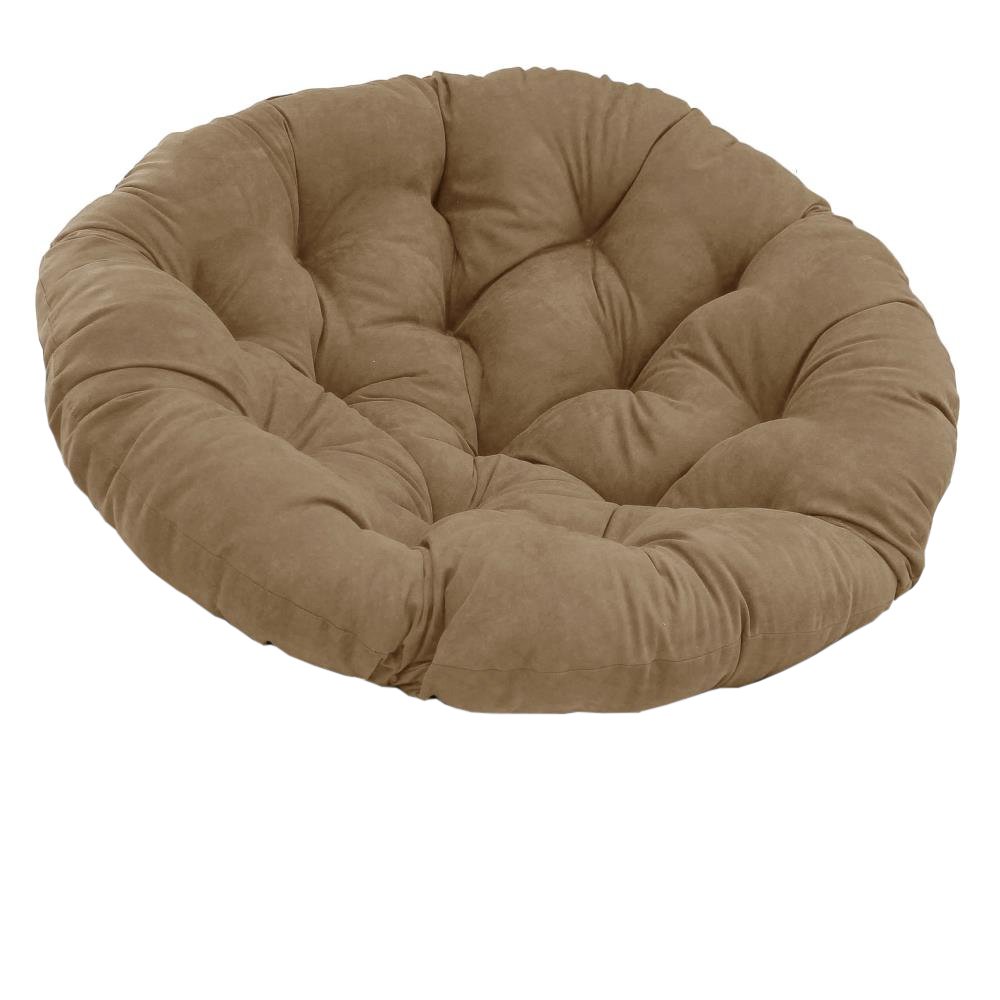48-inch Solid Microsuede Papasan Cushion (Fits 46-inch Papasan Frame)  93302-MS-JV. Picture 1