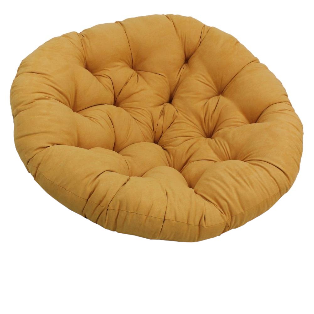 48-inch Solid Microsuede Papasan Cushion (Fits 46-inch Papasan Frame)  93302-MS-LM. Picture 1