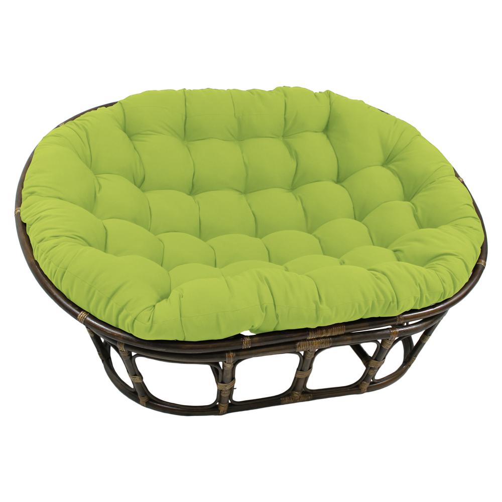 78-inch by 58-inch Solid Twill Double Papasan Cushion  93304-78-TW-ML. Picture 1