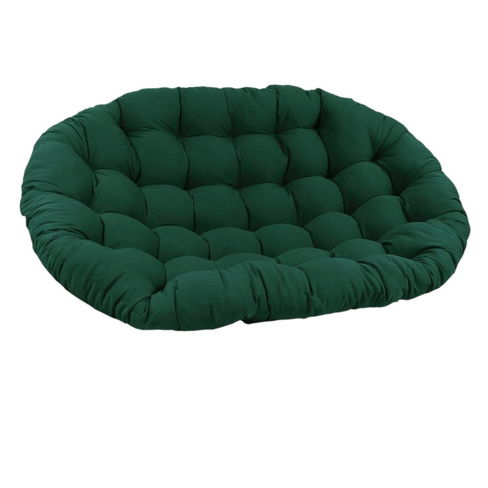 65-inch by 48-inch Solid Twill Double Papasan Cushion 93304-TW-FG. Picture 1