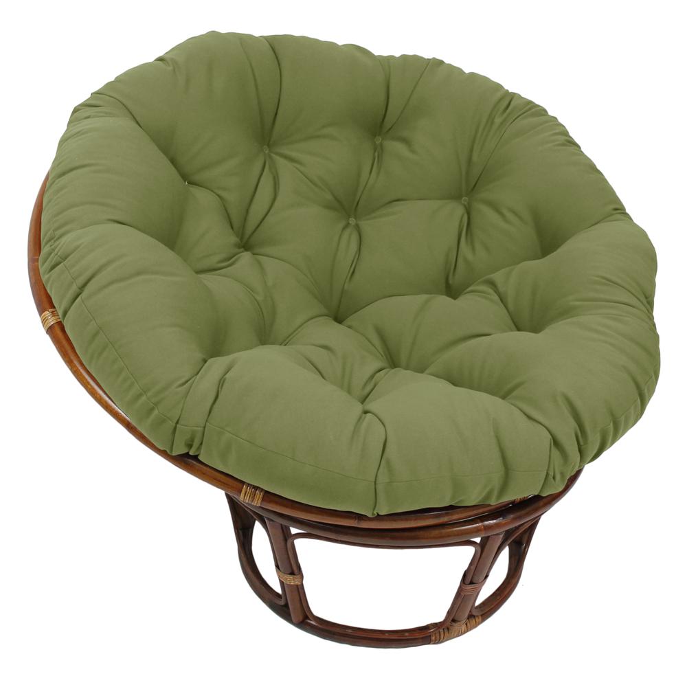 44-inch Solid Twill Papasan Cushion (Fits 42-inch Papasan Frame). Picture 1