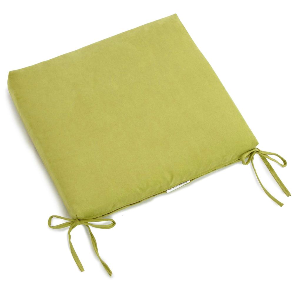 20-inch by 19-inch Solid Microsuede Chair Cushion  93454-1CH-MS-ML. Picture 1