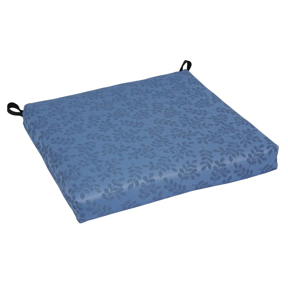 20-inch by 19-inch Patterned Outdoor Chair Cushion 93454-1CH-OD-037. Picture 1