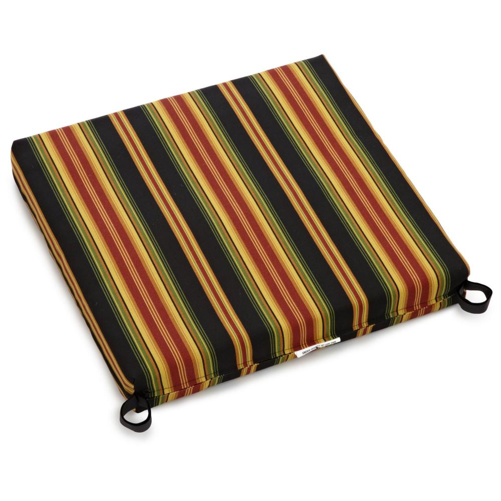 20-inch by 19-inch Spun Polyester Chair Cushion. Picture 1
