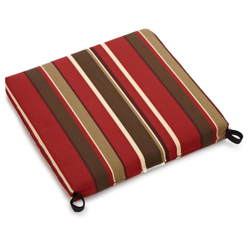 20-inch by 19-inch Spun Polyester Chair Cushion. Picture 1