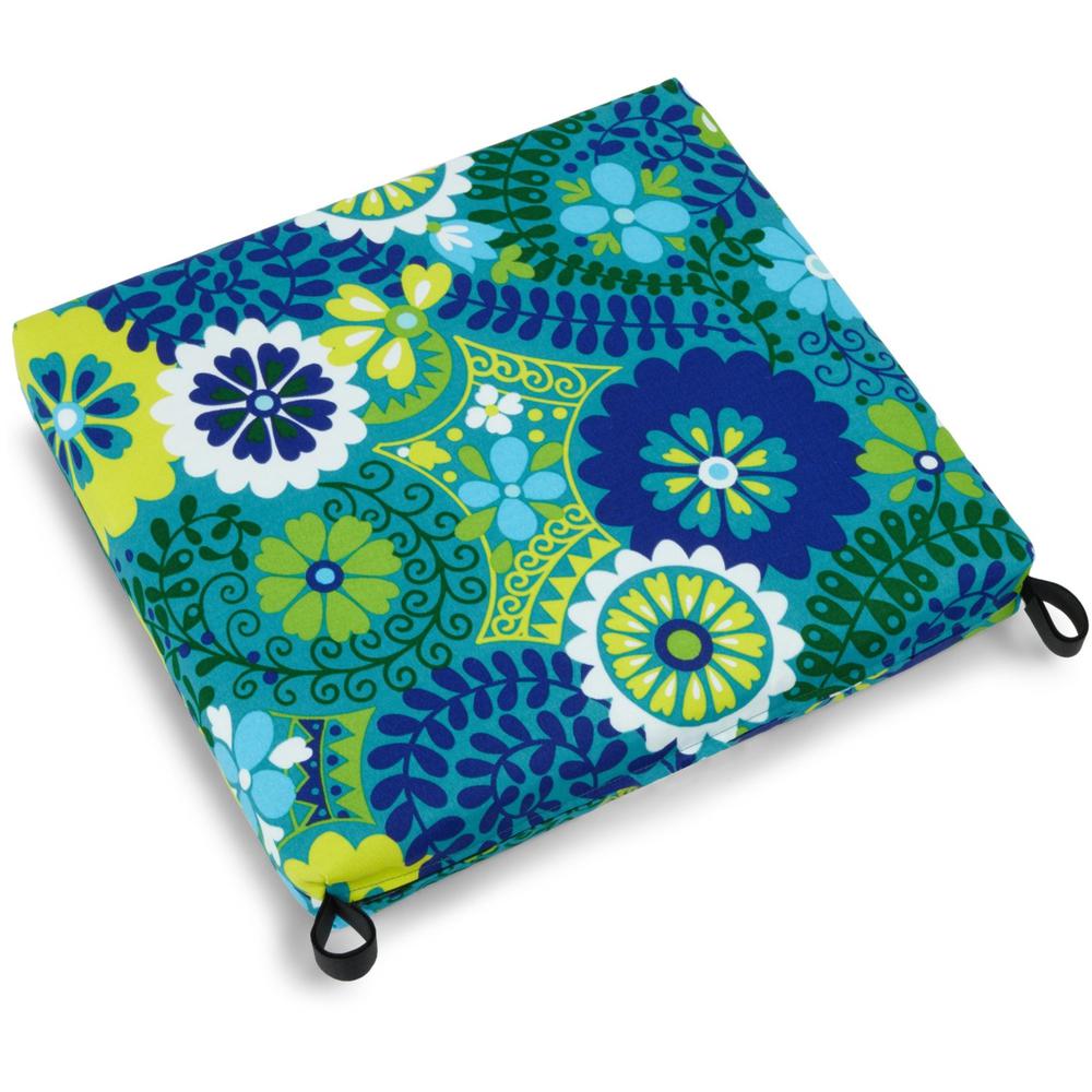 20-inch by 19-inch Spun Polyester Chair Cushion. Picture 1