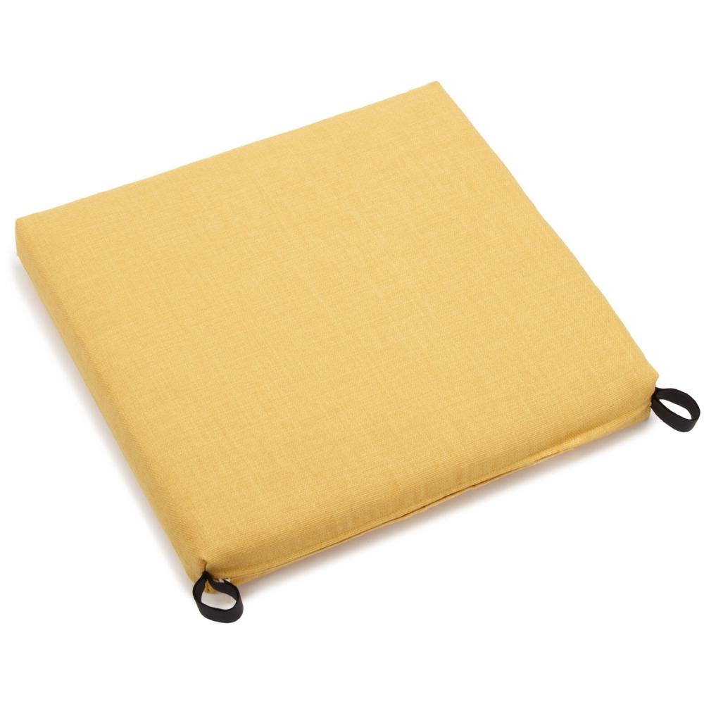 20-inch by 19-inch Spun Polyester Chair Cushion. Picture 1