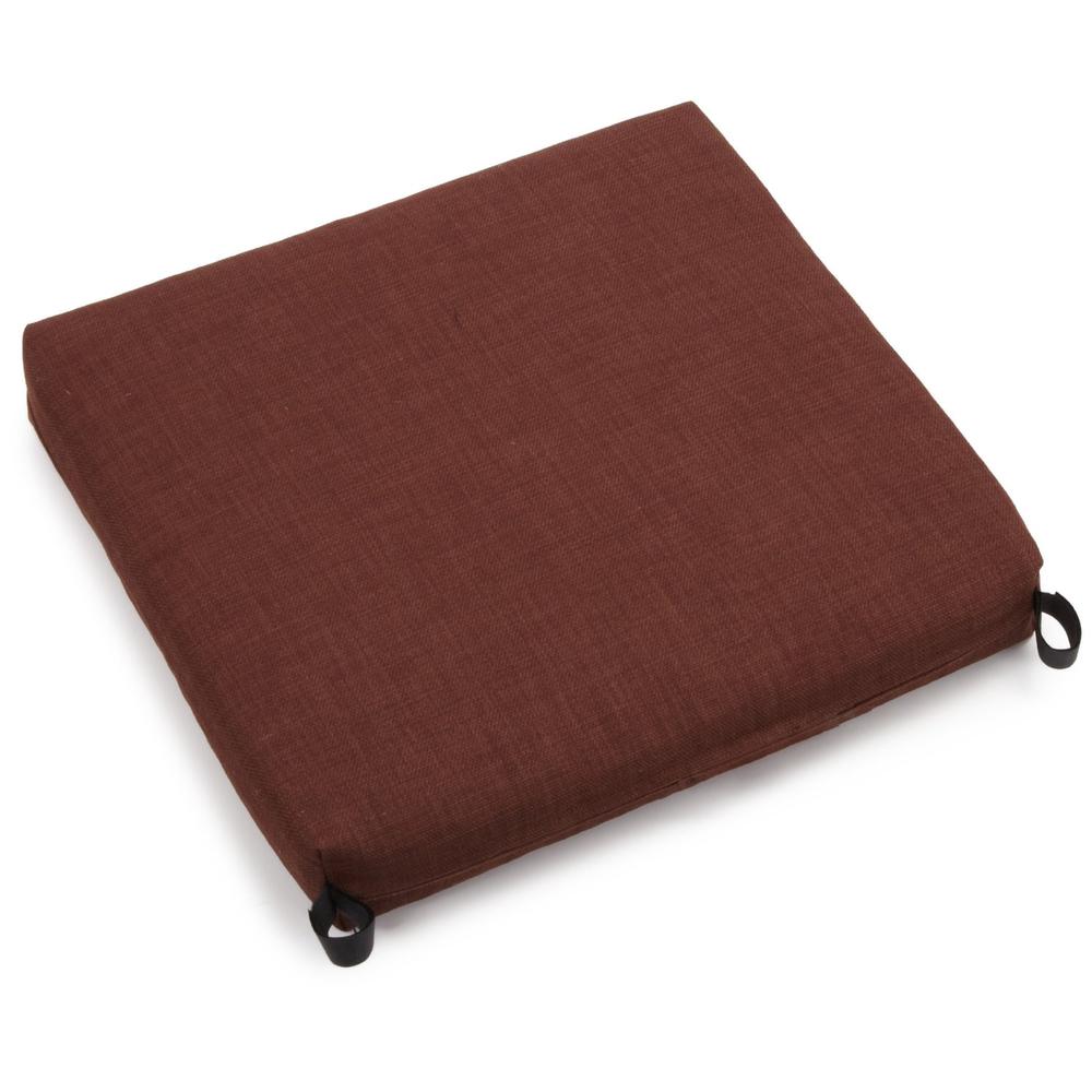 20-inch by 19-inch Spun Polyester Chair Cushion. Picture 1