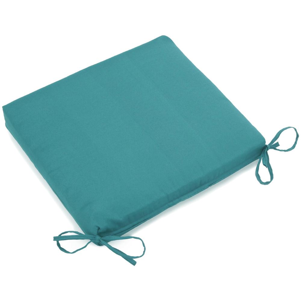 20-inch by 19-inch Solid Twill Chair Cushion  93454-1CH-TW-AB. Picture 1