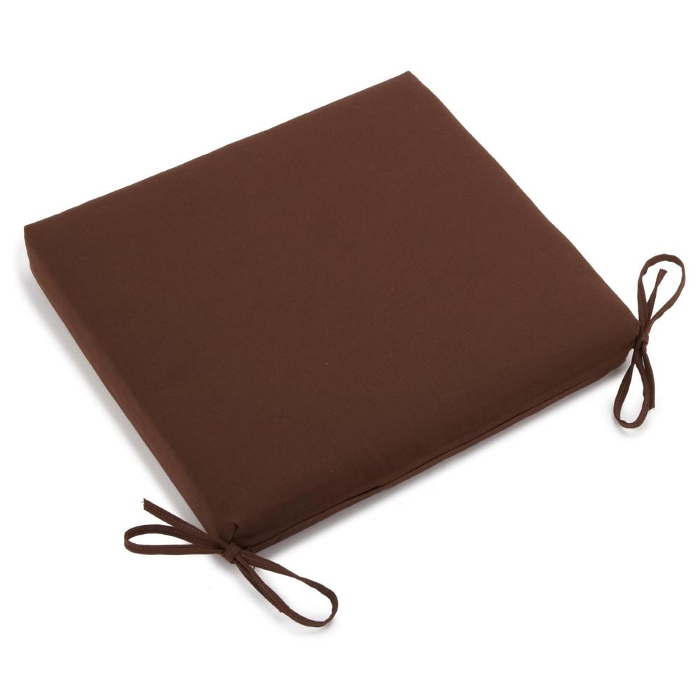 20-inch by 19-inch Twill Chair Cushion. Picture 1