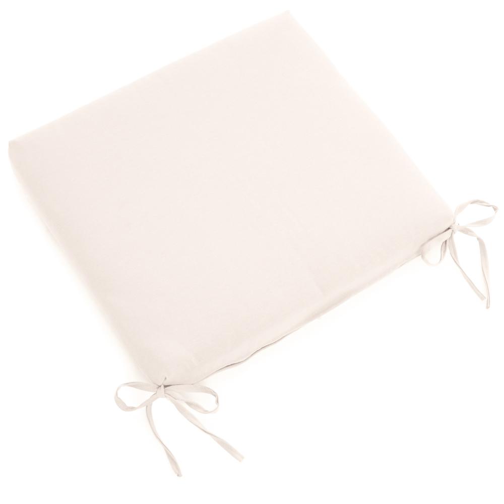 20-inch by 19-inch Twill Chair Cushion. Picture 1