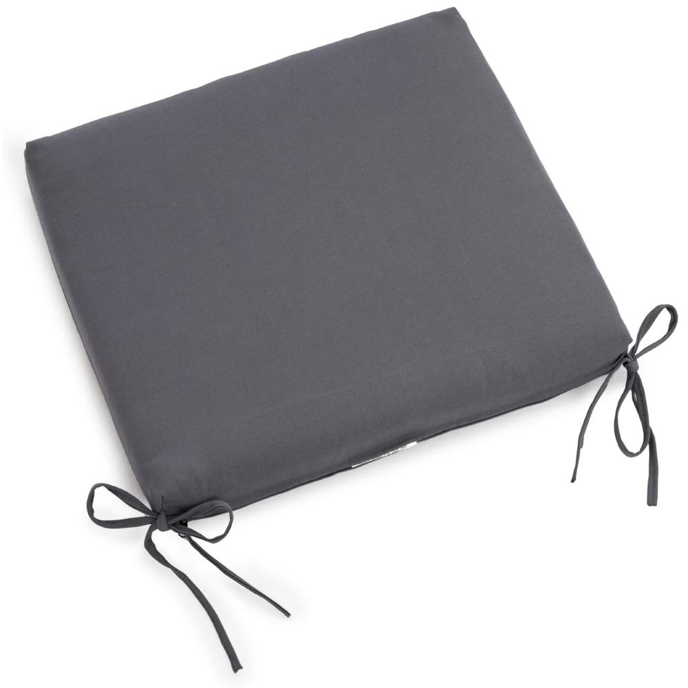20-inch by 19-inch Twill Chair Cushion. Picture 1
