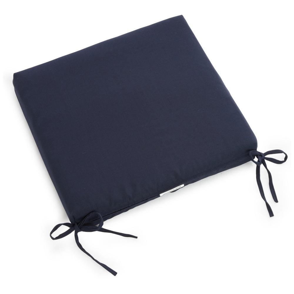20-inch by 19-inch Twill Chair Cushion. Picture 1
