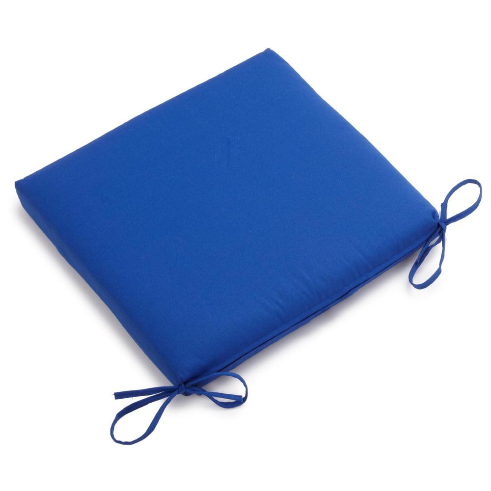 20-inch by 19-inch Twill Chair Cushion. Picture 1