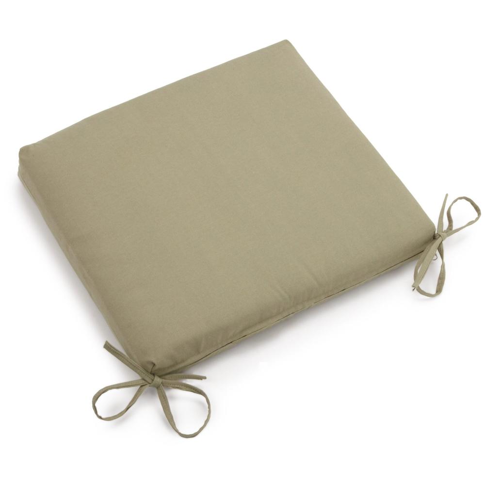 20-inch by 19-inch Twill Chair Cushion. Picture 1