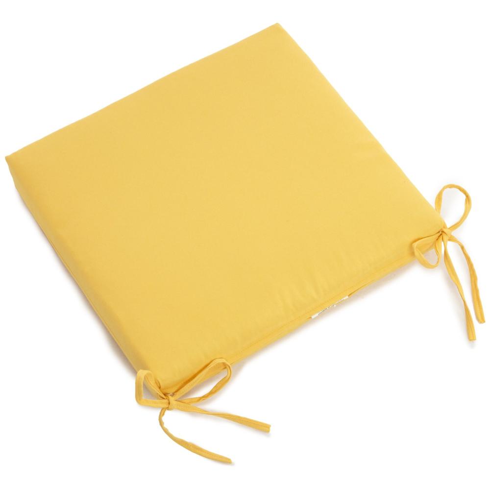 20-inch by 19-inch Twill Chair Cushion. Picture 1