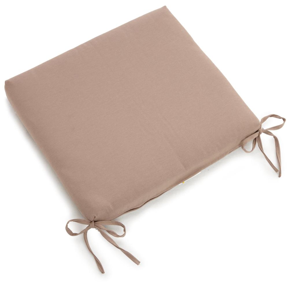 20-inch by 19-inch Twill Chair Cushion. Picture 1