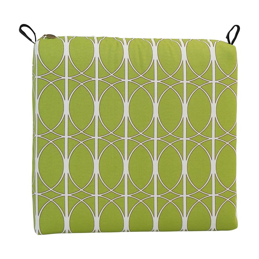 20-inch by 19-inch Patterned Outdoor Chair Cushions (Set of 2)  93454-2CH-OD-169. Picture 2