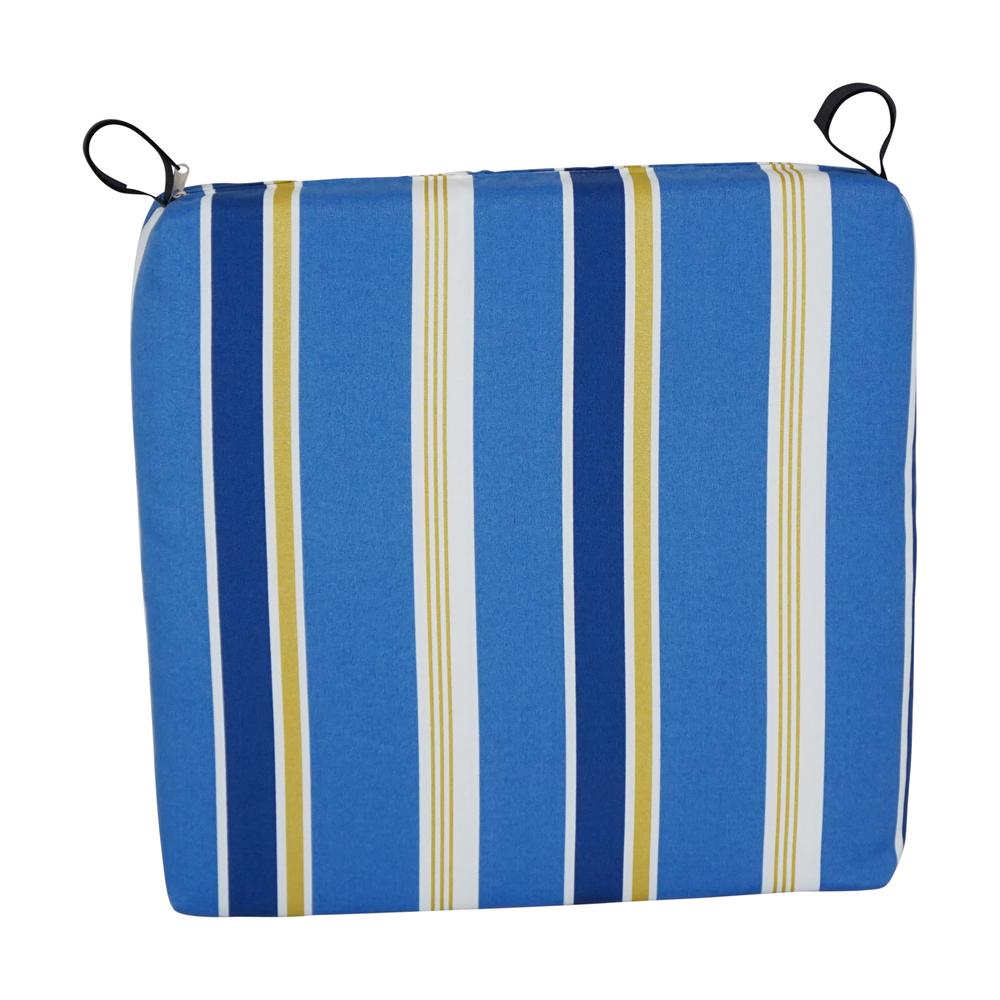 20-inch by 19-inch Patterned Outdoor Chair Cushions (Set of 2)  93454-2CH-OD-222. Picture 2