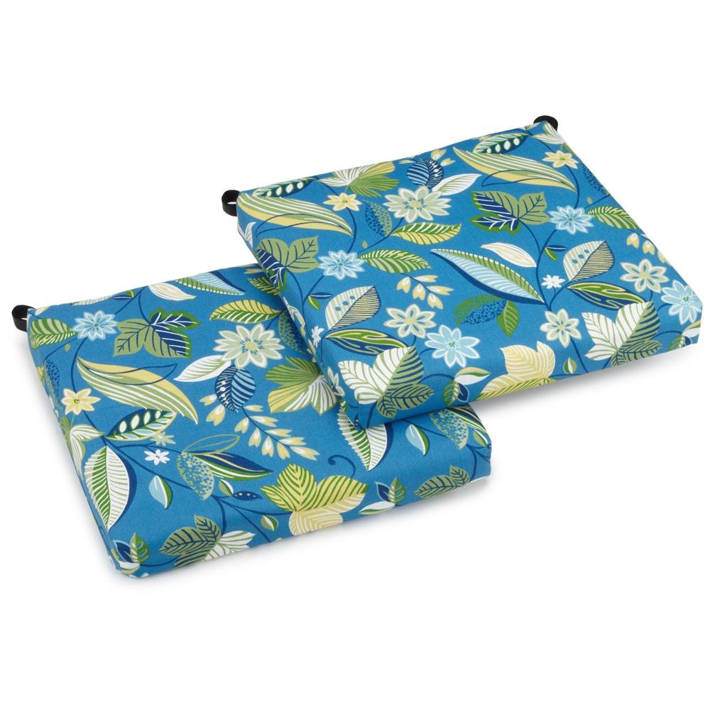 20-inch by 19-inch Spun Polyester Chair Cushion (Set of Two). Picture 1