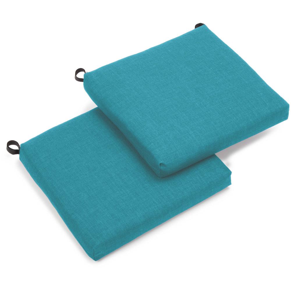 20-inch by 19-inch Spun Polyester Chair Cushion (Set of Two). Picture 1