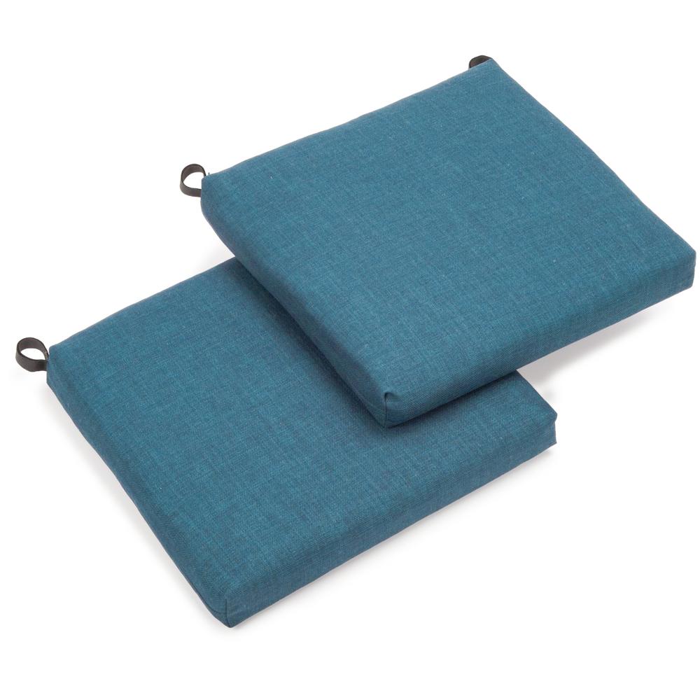 20-inch by 19-inch Spun Polyester Chair Cushion (Set of Two). Picture 1