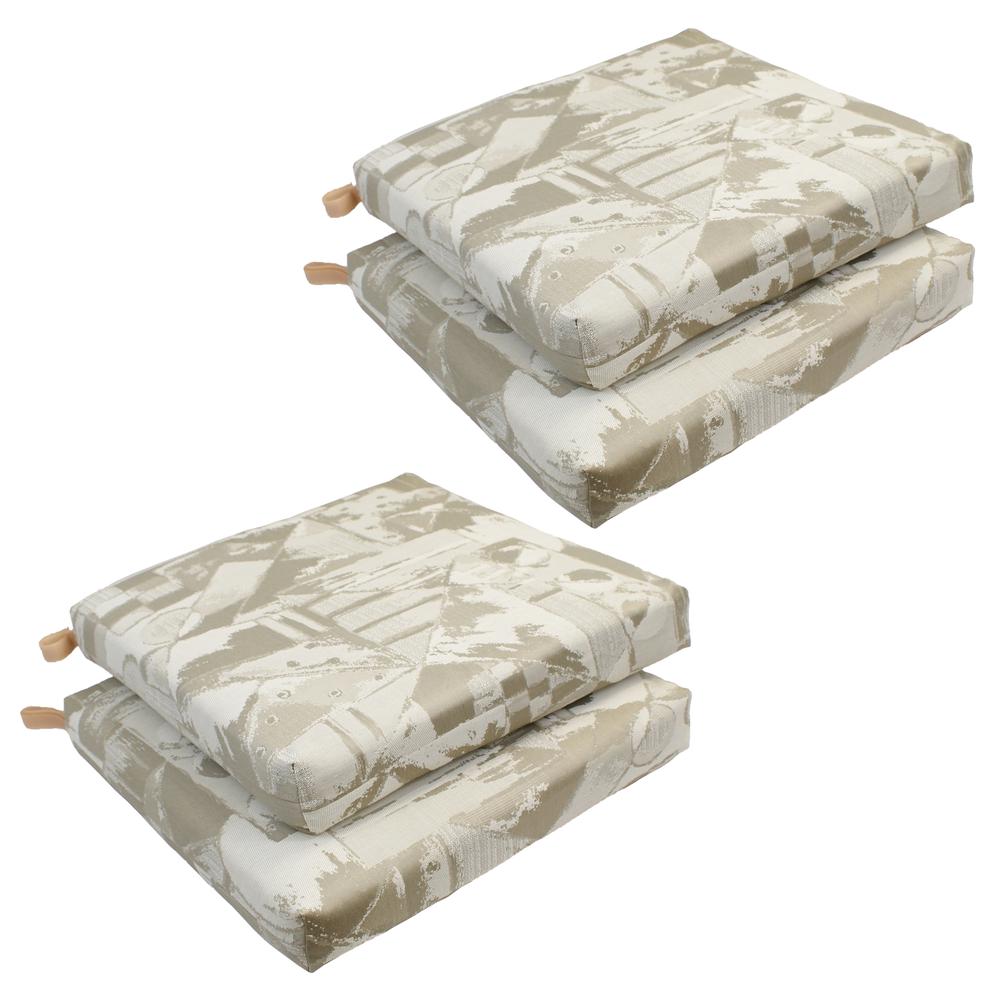 20-inch by 19-inch Chair Cushions (Set of 4)  93454-4CH-ID-048. Picture 1