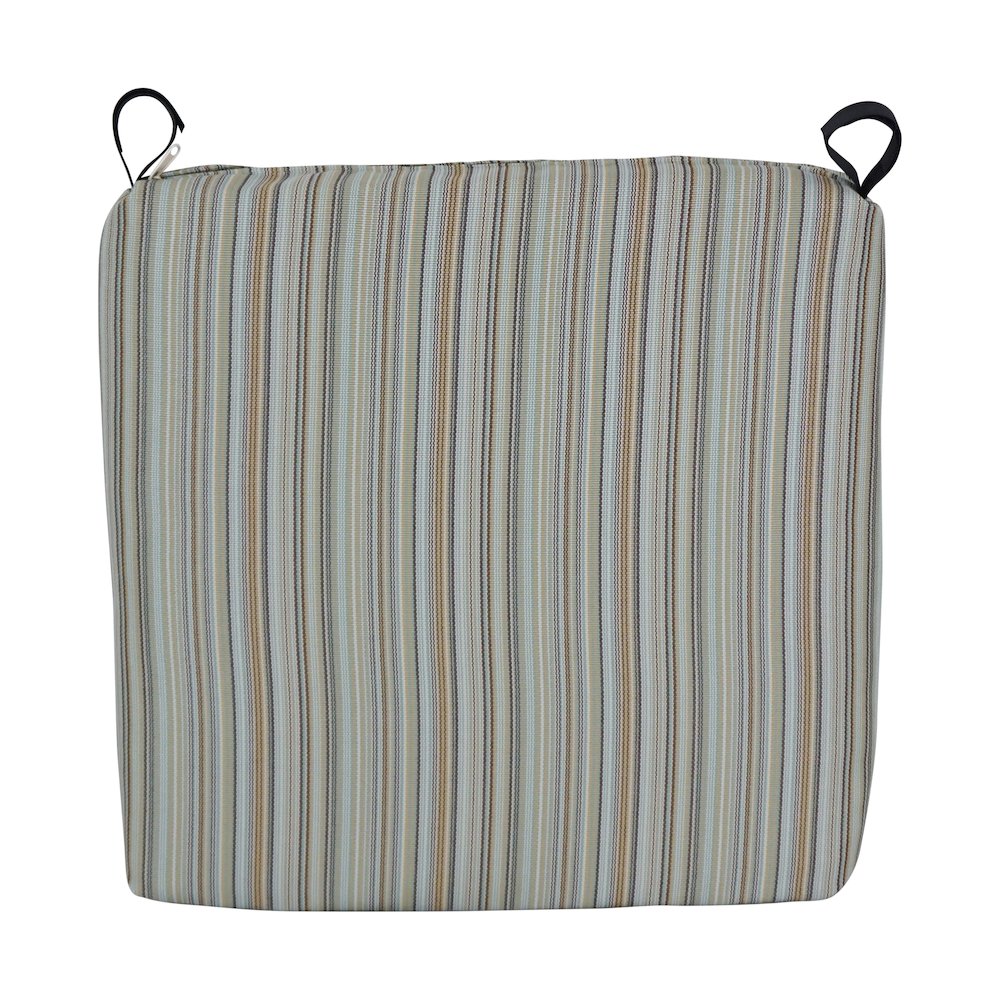 20-inch by 19-inch Premium Olefin Outdoor Chair Cushions (Set of 4). Picture 2