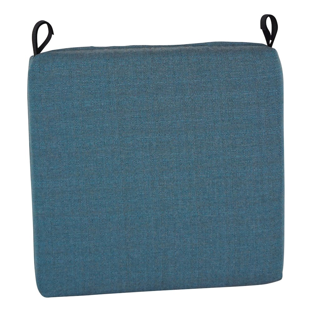 20-inch by 19-inch Premium Olefin Outdoor Chair Cushions (Set of 4). Picture 2
