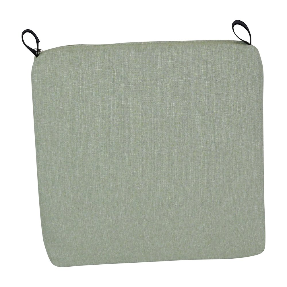 20-inch by 19-inch Premium Olefin Outdoor Chair Cushions (Set of 4). Picture 2